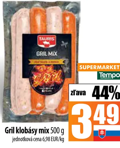 Gril klobásy mix