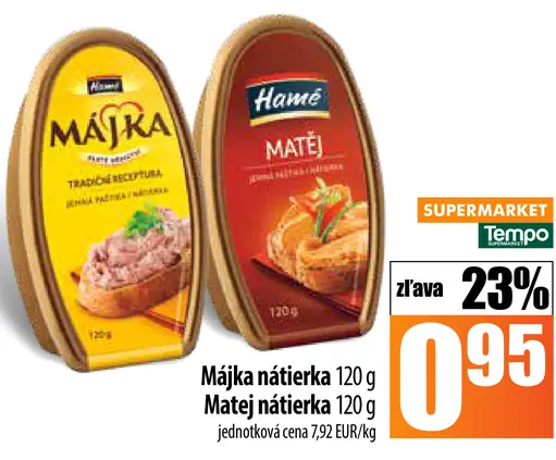 Hamé Májka nátierka