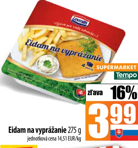 Liptov Eidam na vyprážanie