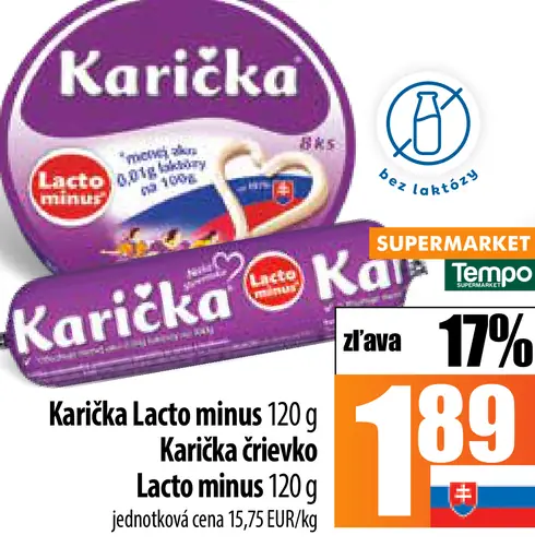 Karička Lacto Minus