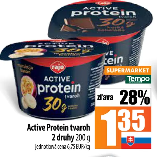 Rajo Active Protein tvaroh