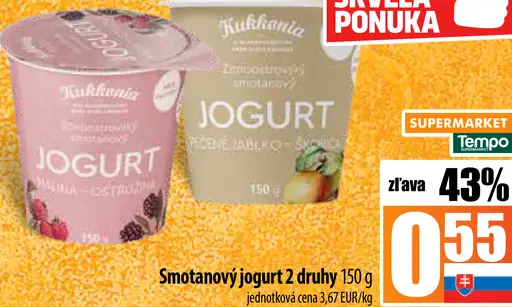 Kuchárnia Smotanový jogurt
