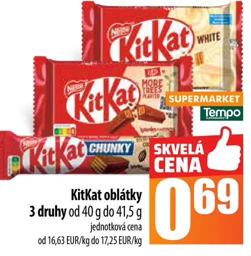 KitKat oblátky