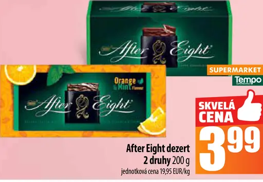 After Eight dezert