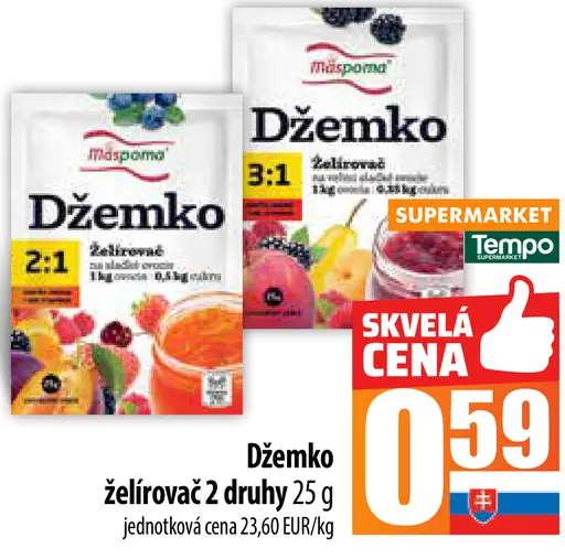 Mäspoma Džemko želírovací