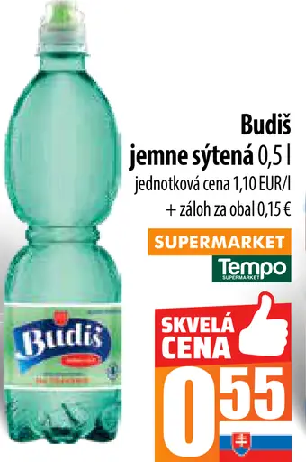 Budíš jemne sýtená