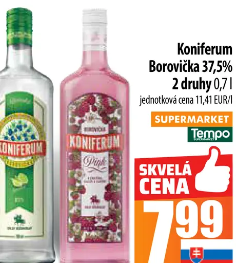 Koniferum Borovička 37,5%