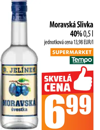 Moravská slivka 40 %