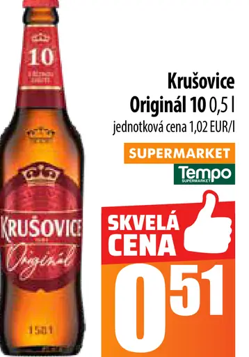 Krušovice Originál 10