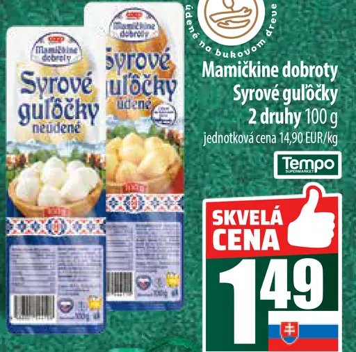 Mamičkine dobroty Syrové guľôčky neúdené