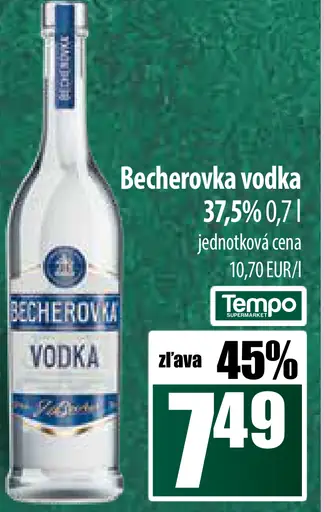 Becherovka vodka 37.5%