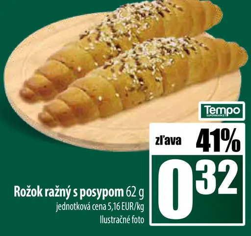 Bratislavský rožok makovo-orechový