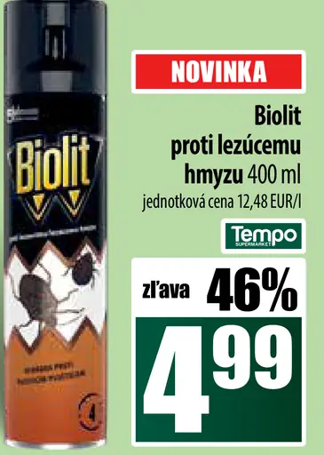 Biolit proti lezúcemu hmyzu