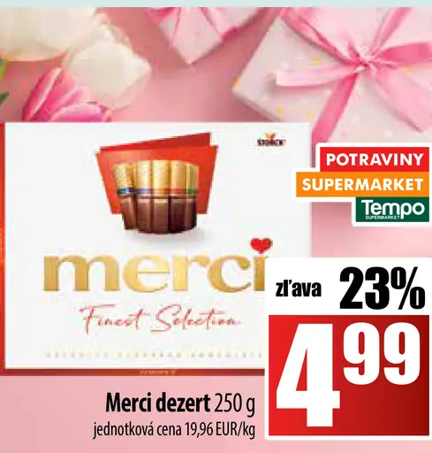 Merci Finest Selection dezert