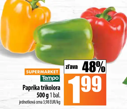 Paprika trikolóra