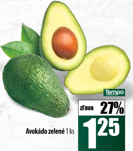 Avokádo zelené