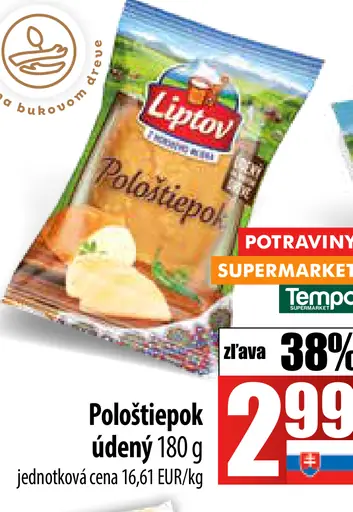 Liptov Pološtiepok údený