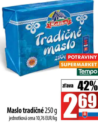 K-Classic Maslo tradičné