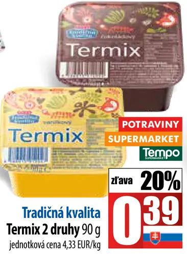 Rajo Termix rôzne druhy