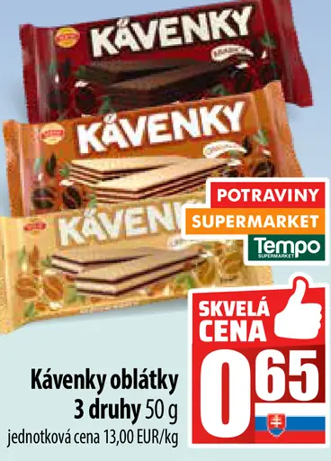 Kávenky oblátky