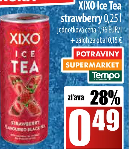 XIXO Ice Tea jahodový