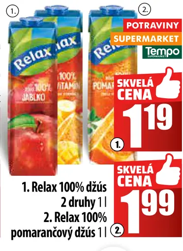 Relax 100% džús