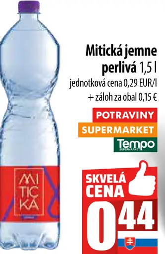 Mitská jemne perlivá