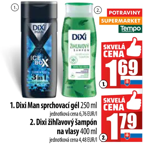 Dixi Man sprchovací gél