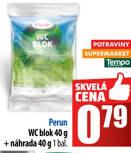 Perun WC blok