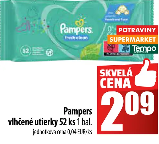 Pampers vlhčené utierky