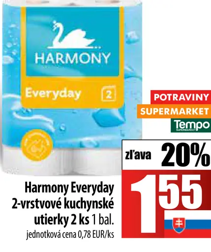 Harmony Everyday kuchynské utierky