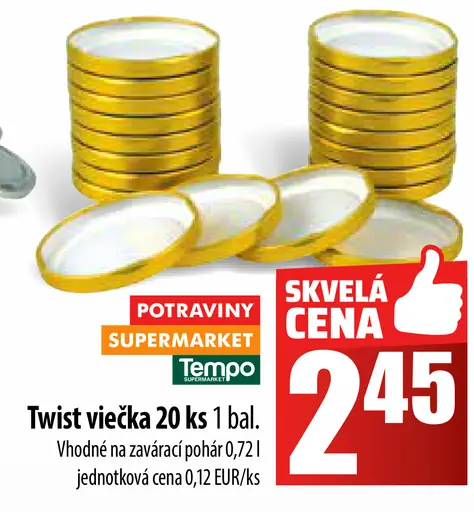 Twist viečka