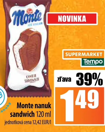 Monte nanuk sandwich