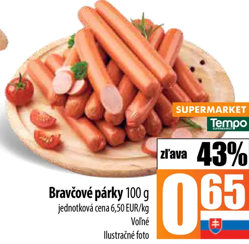 Bravčové párky