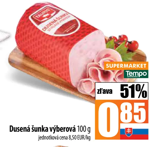 Dusená šunka výberová