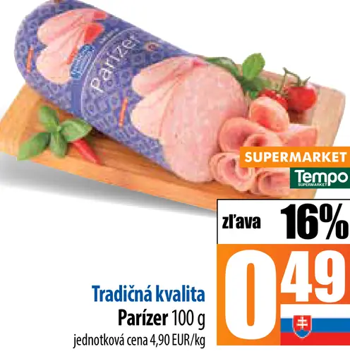 Tradičná kvalita Parízer