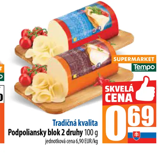 Tradičná kvalita Podpoliansky blok 2 druhy
