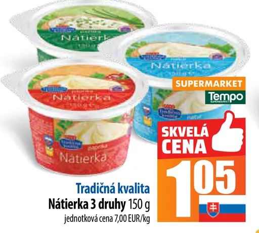 Tradíčna kvalita Nátierka