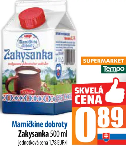 Mamičkine dobroty Zakysanka