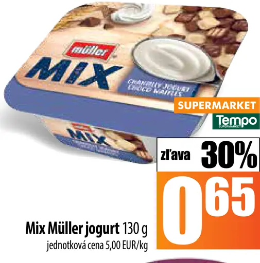Müller Mix jogurt
