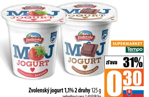 Zvolenský jogurt