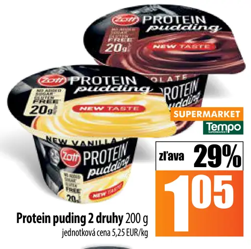 Zott Protein pudding