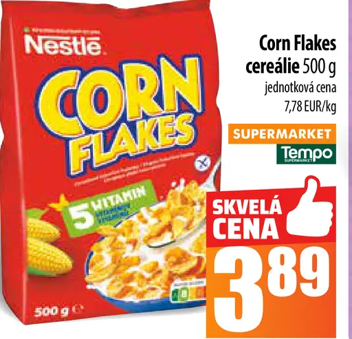 Nestlé Corn Flakes cereálie
