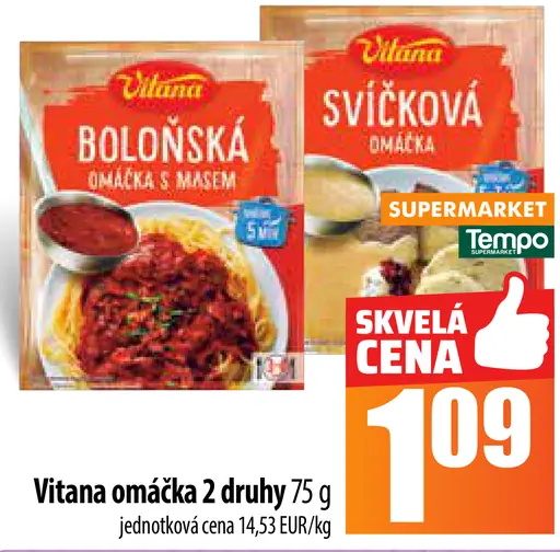 Vitana Boloňská omáčka