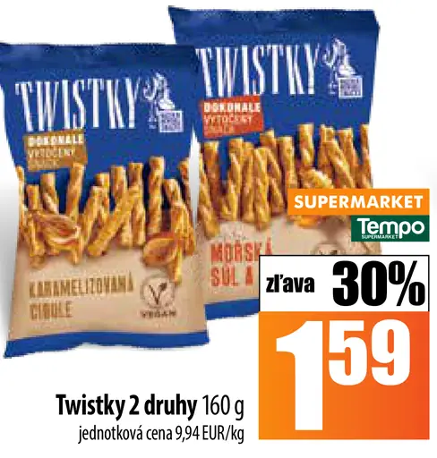 Twistky 2 druhy