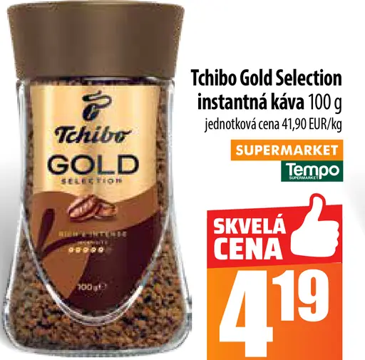Tchibo Gold Selection instantná káva