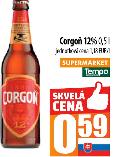 Corgoň plechovka