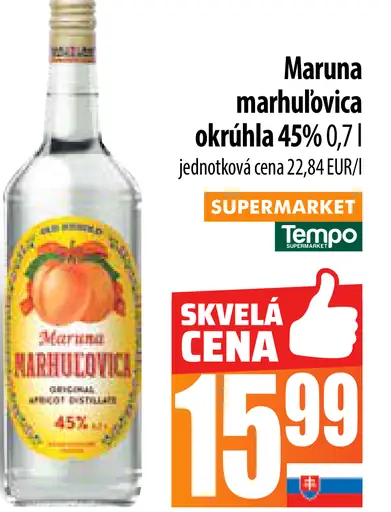 Maruna marhuľovica okrúhla