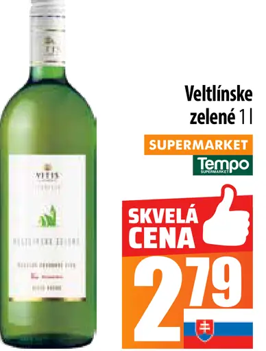 Veltlínske zelené víno