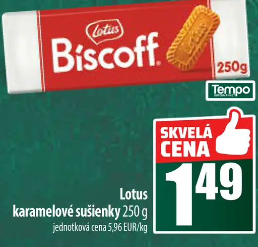 Lotus Karamelové sušienky